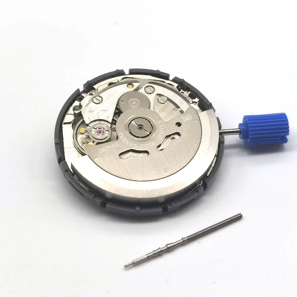 24 jewels NH34A NH34 4R34 4 Hands GMT Date Automatic Mechanical Movement mechanical watch movement watch movement