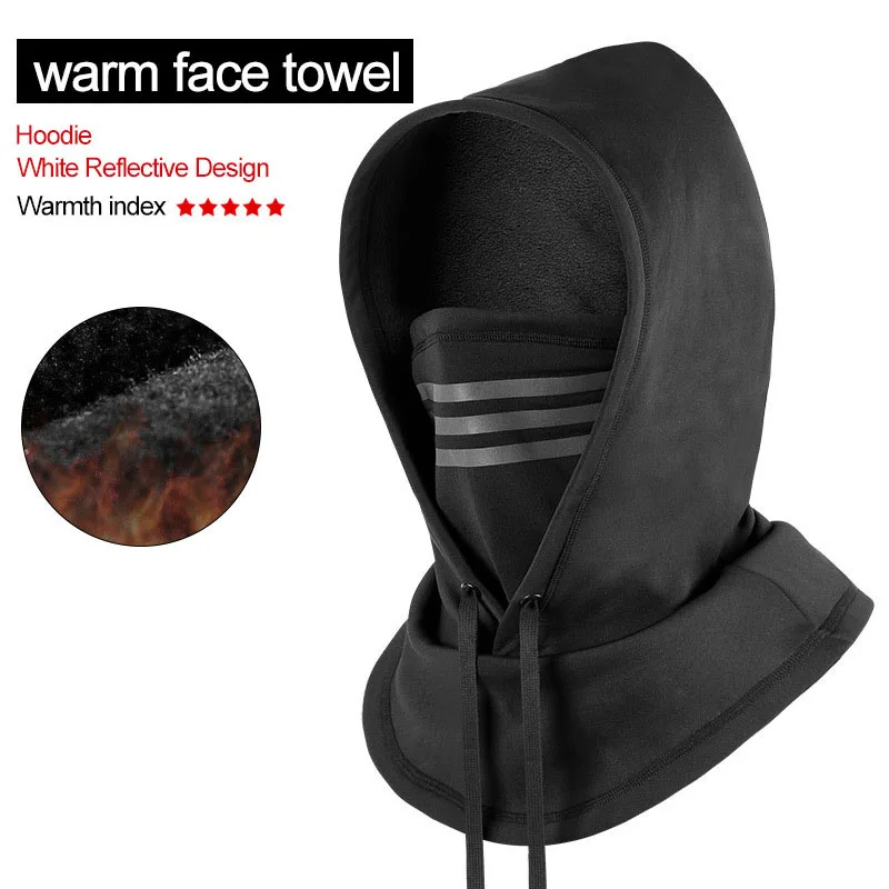 Cagoule d'hiver unisexe pour homme et femme, masque de ski coupe-vent pour  temps froid, capuche en tissu élastique, équipement de neige, chapeau cache- cou - AliExpress