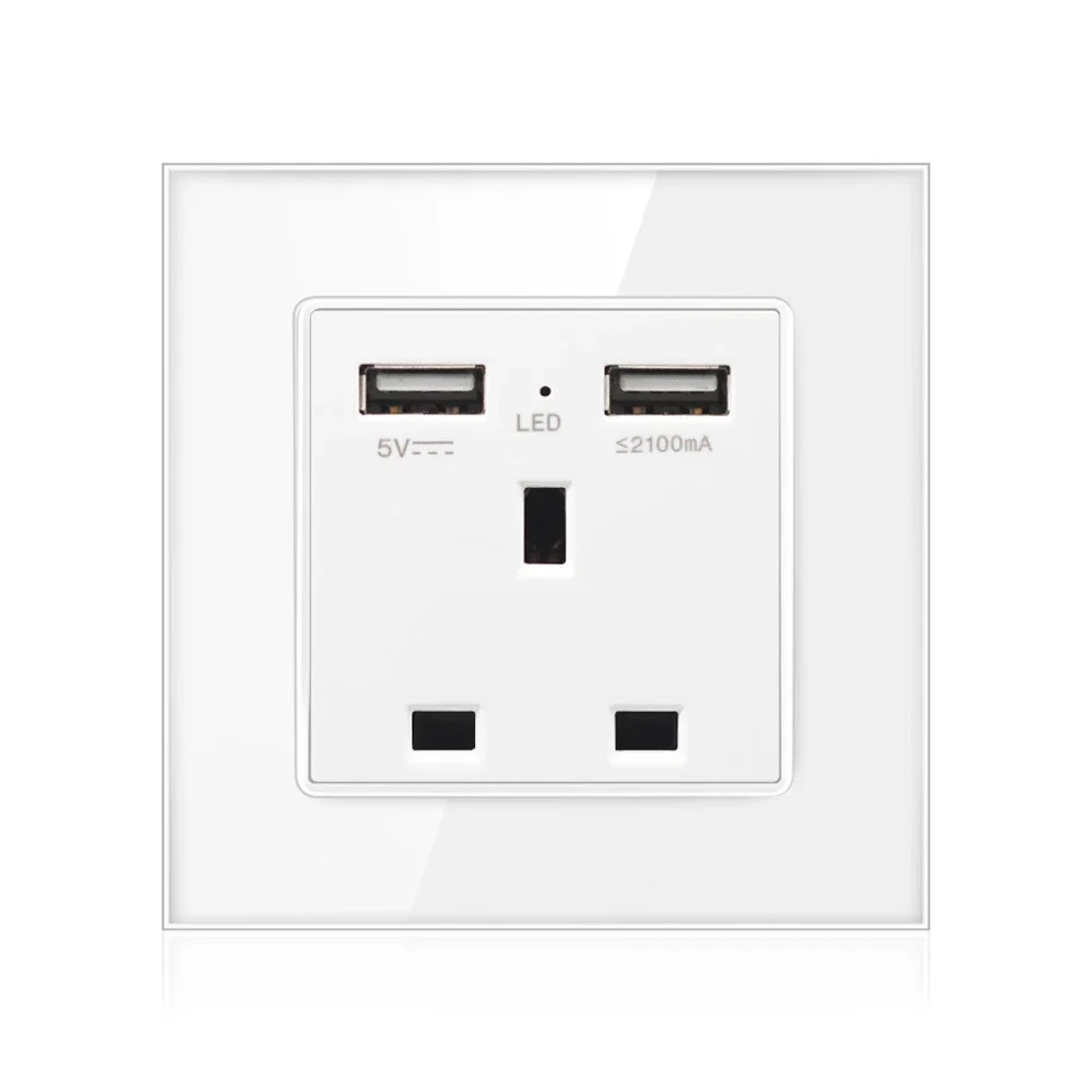 2USB SOCKET WH