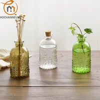 Creative Simple Glass Vase For Flowers Carved Vase Desktop Home Decoration Accessories Flower Decoration 1
