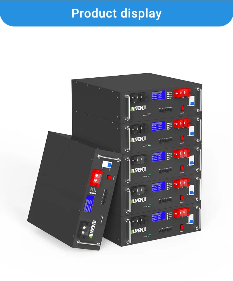 ANENJI LiFePO4 48V 100Ah Akkupack 51,2V 5kWh 100A BMS RS485 6000+ Zyklen A+Qualität Batteriezellen CAN-Akkupack, Heimenergiespeicher – Detail 15