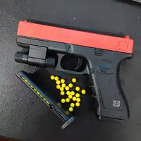 Lower Magazine Manual G17 Toys Gun Soft Bullets Handgun Airsoft Pistol For Boys Outdoor Sports Blaster Boys Gift 2