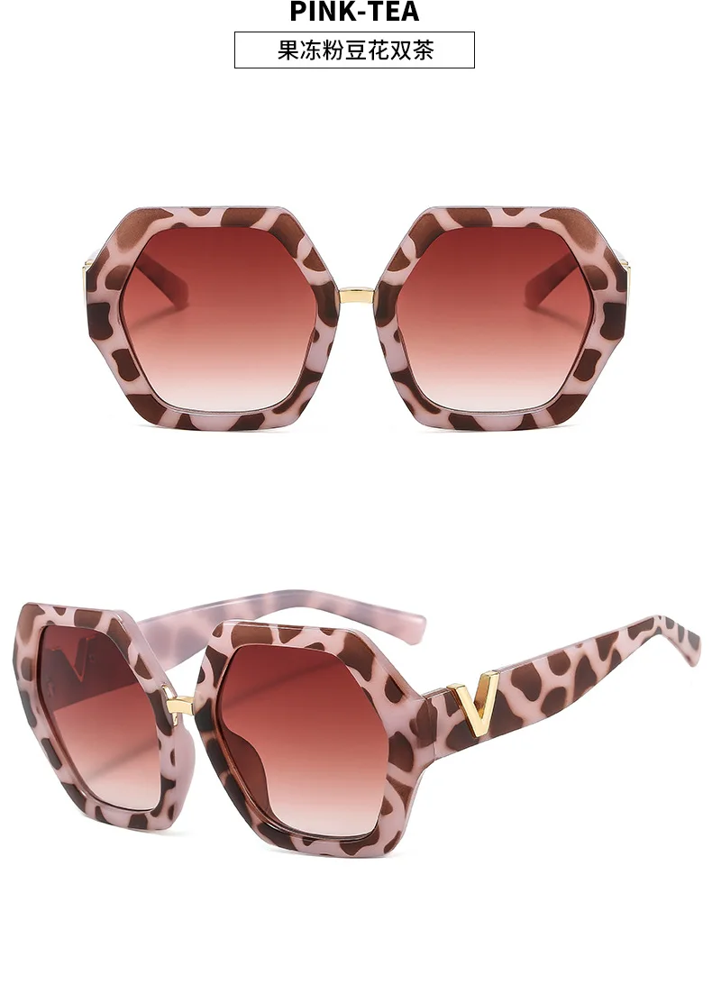Fashion Big Frame Hexagon Occhiali da sole Donna 2023 Designer Occhiali oversize Occhiali da sole quadrati da uomo Occhiali da sole Gafas femminili_voghion.com