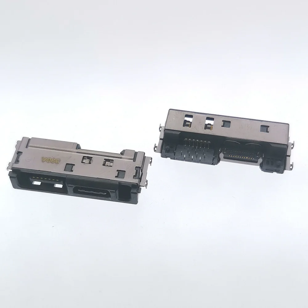 USB C타입 DC 전원 잭 충전 포트 소켓 플러그 커넥터, Lenovo ThinkPad s2 Gen6 T490 X1 X390 노트북용, 1-5PCs