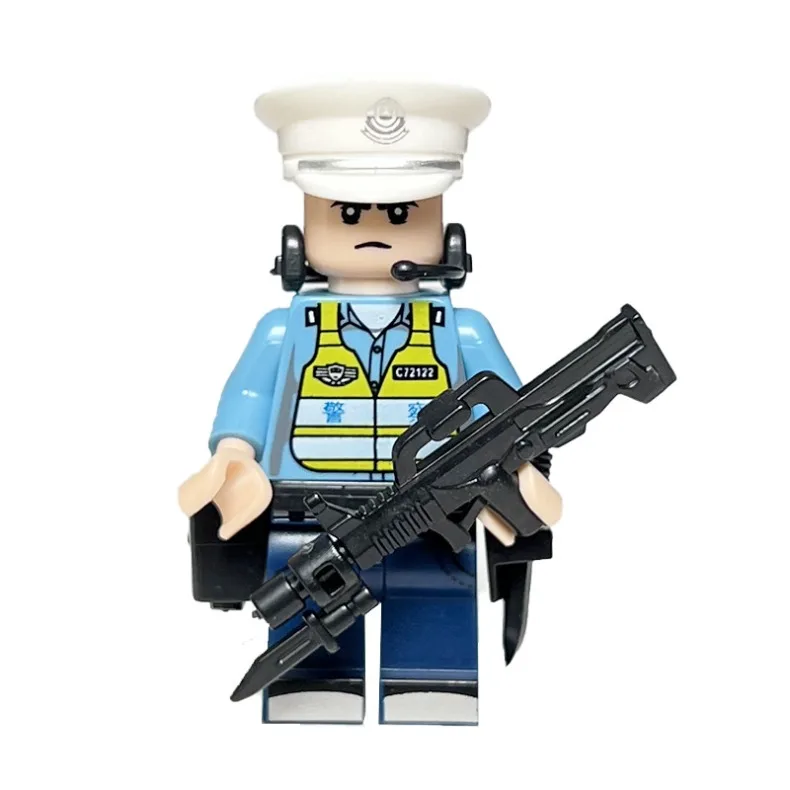 MOC-Bausteine, Spielzeug, humanoide Figuren, Spielzeug für Kinder, Geburtstagsgeschenke, Zeichentrickfiguren, kleines Geschenk für Jungen, Partygeschenke – Detail 9