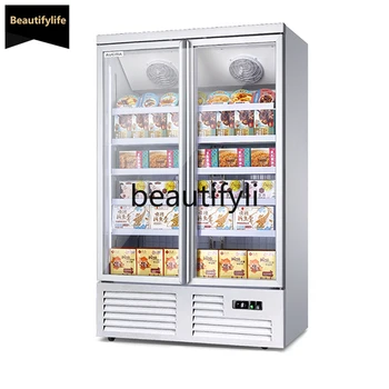 a01 IVF-221409V-D Two-door Refrigerated Display Cabinet Commercial Appliance