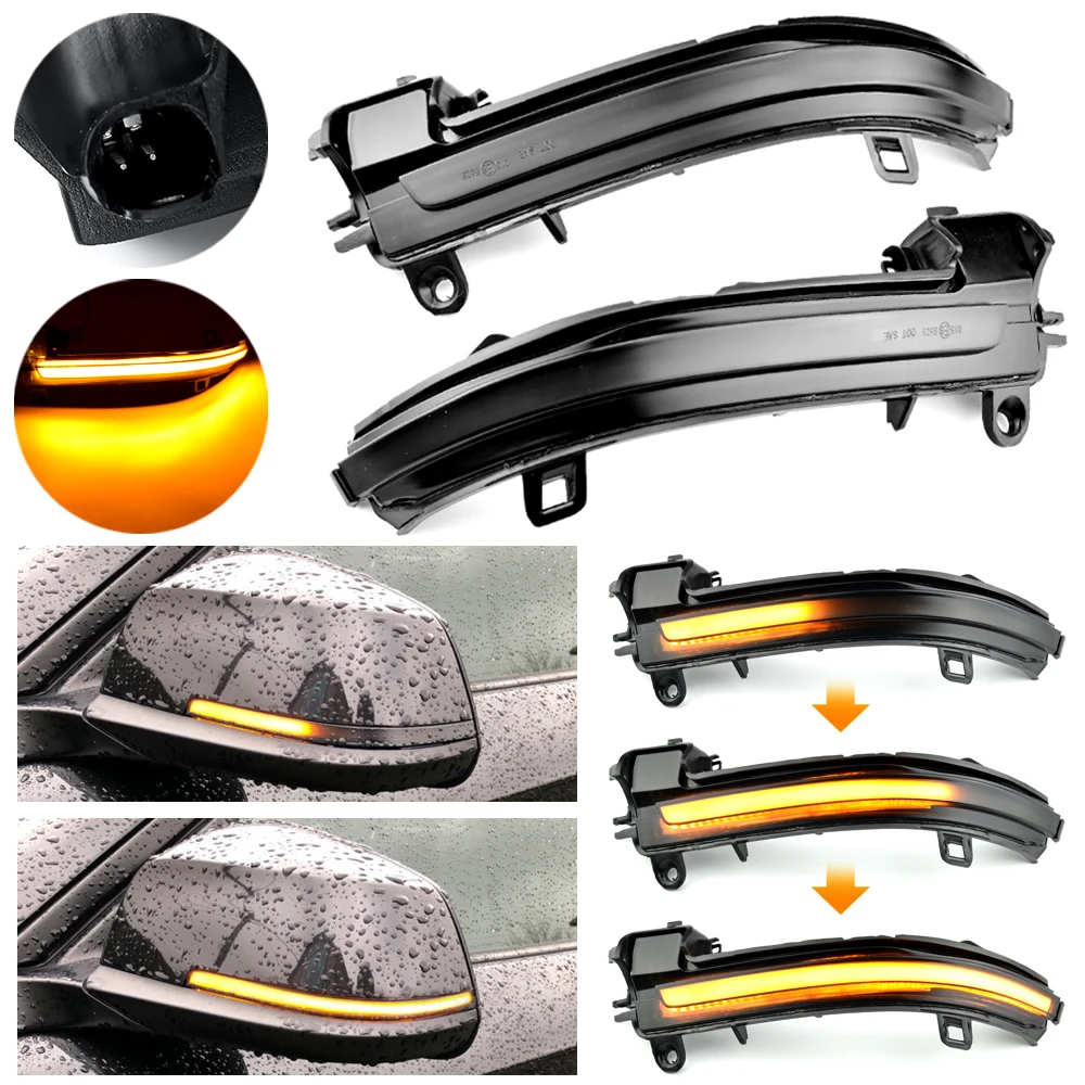 2 шт. для BMW F20 F21 F22 F33 F34 X1 E84 F36 F87 M2 1 3 4 серия динамический поворотный сигнал