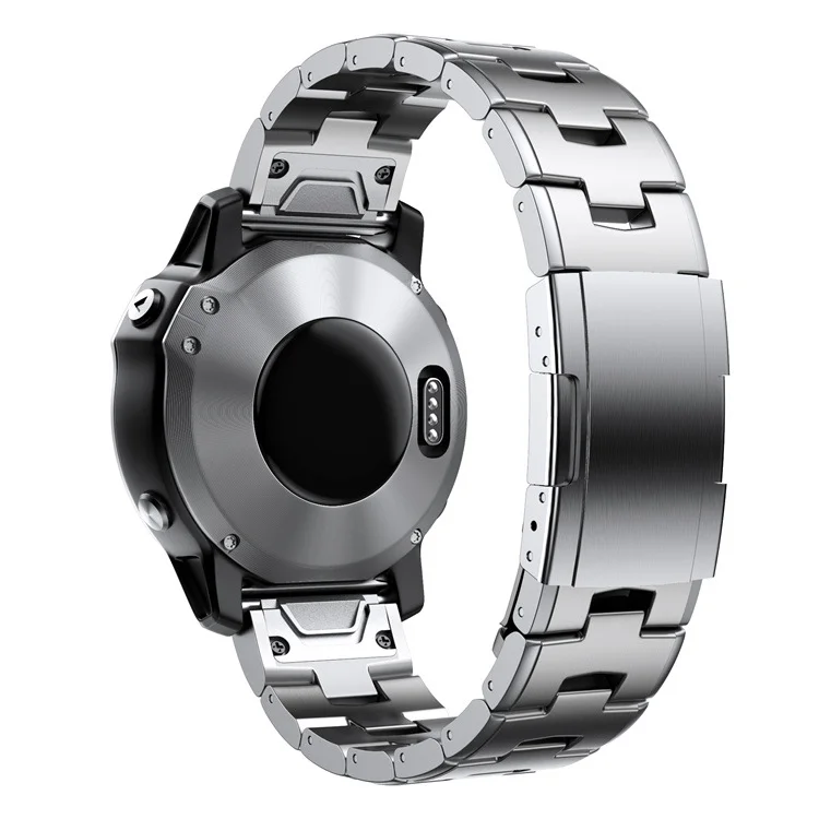 Premium Titanium Quick Release Watch Band Bracelet - 22mm/26mm Strap for Garmin Fenix and Instinct Series