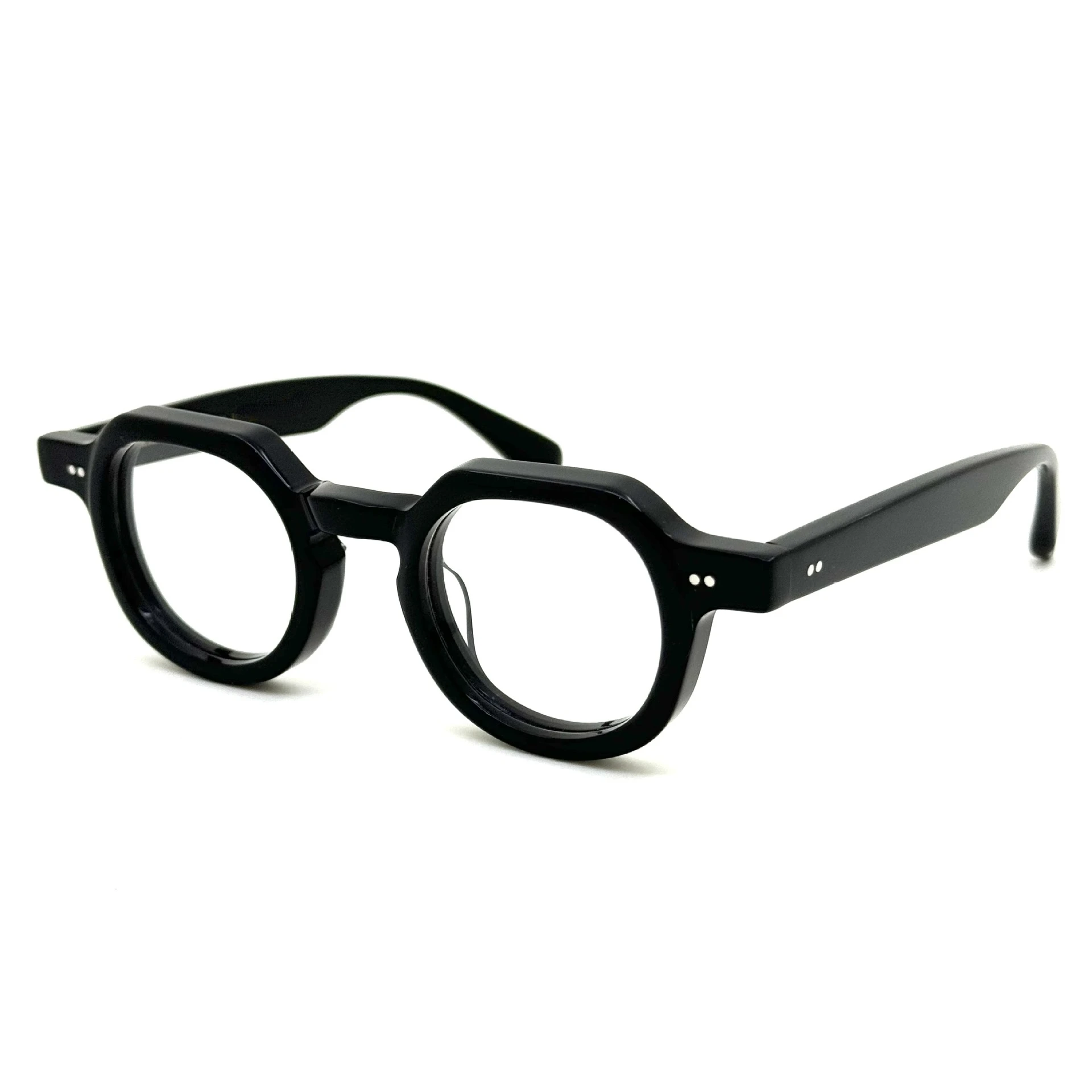 

Japaneses Style Quality Acetate Polygon Glasses Frame For Men Women Optical Myopia Reading Designer Eyeglasses Prescription Lens