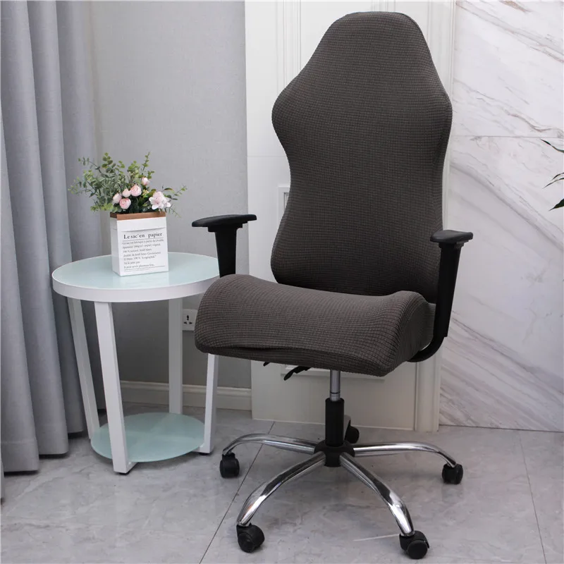 Office Chairs Cover Spandex Gaming Chair Covers with Arms Gamer Slipcover  Stretch Armchair Protector 1set funda silla gaming - AliExpress