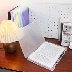 A4 Transparent Large Capacity Multifunctional Storage Box for Documents and Certificates (Transparent)