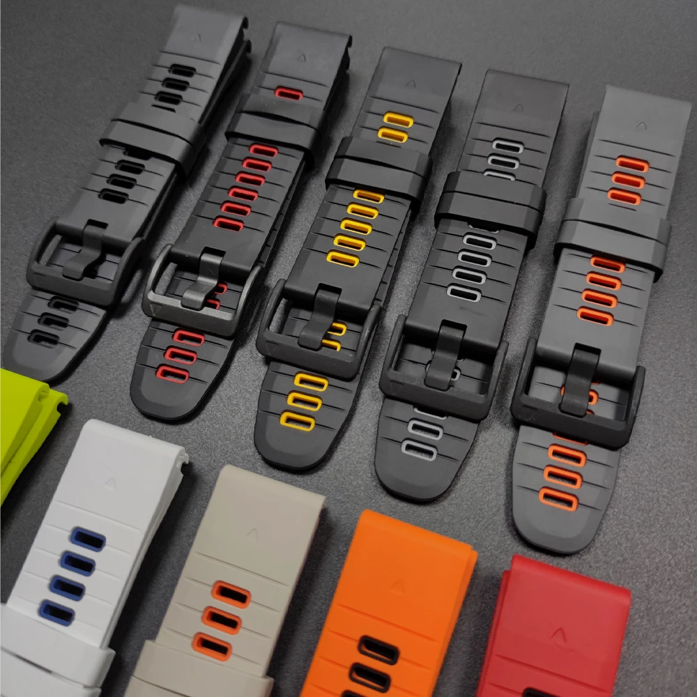 Enhanced Sports Silicone Quick Release Watch Band Strap