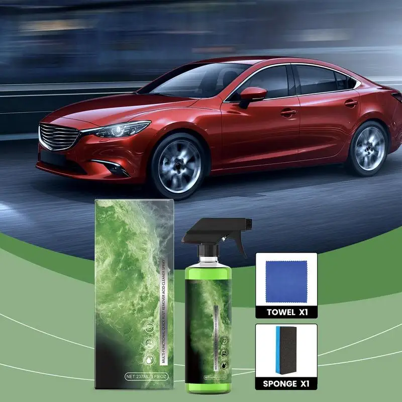 Multi-Purpose Rust Remover 237ml Auto Rust Dissolver Spray Car Supplies Car Removal Spray For SUV RV Body Chassis And
