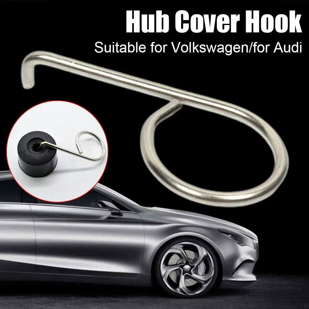 Hub Cover Pull Hook Wheel Screw Caps Hub Cover Pull-off Hook Fits Removing Wheel Nut Cap Tool Automotive Accessories hub cover pull hook
