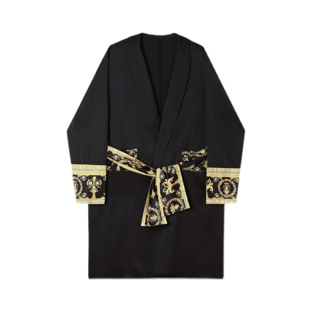 

NIGO Black Long Sleeved Printed Logo Nightgown #nigo94981