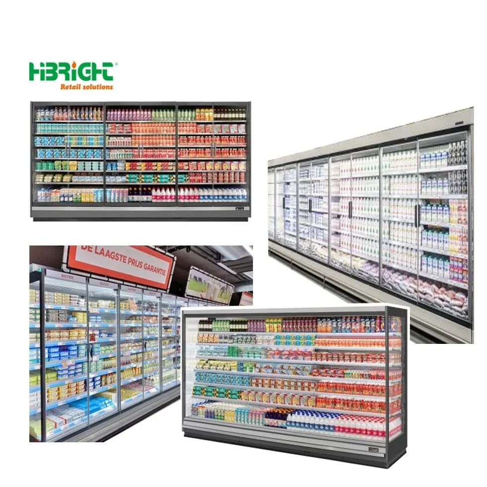 Customized Color Convenience Store Commercial Fridge Supermarket Island Freezer - Image 5
