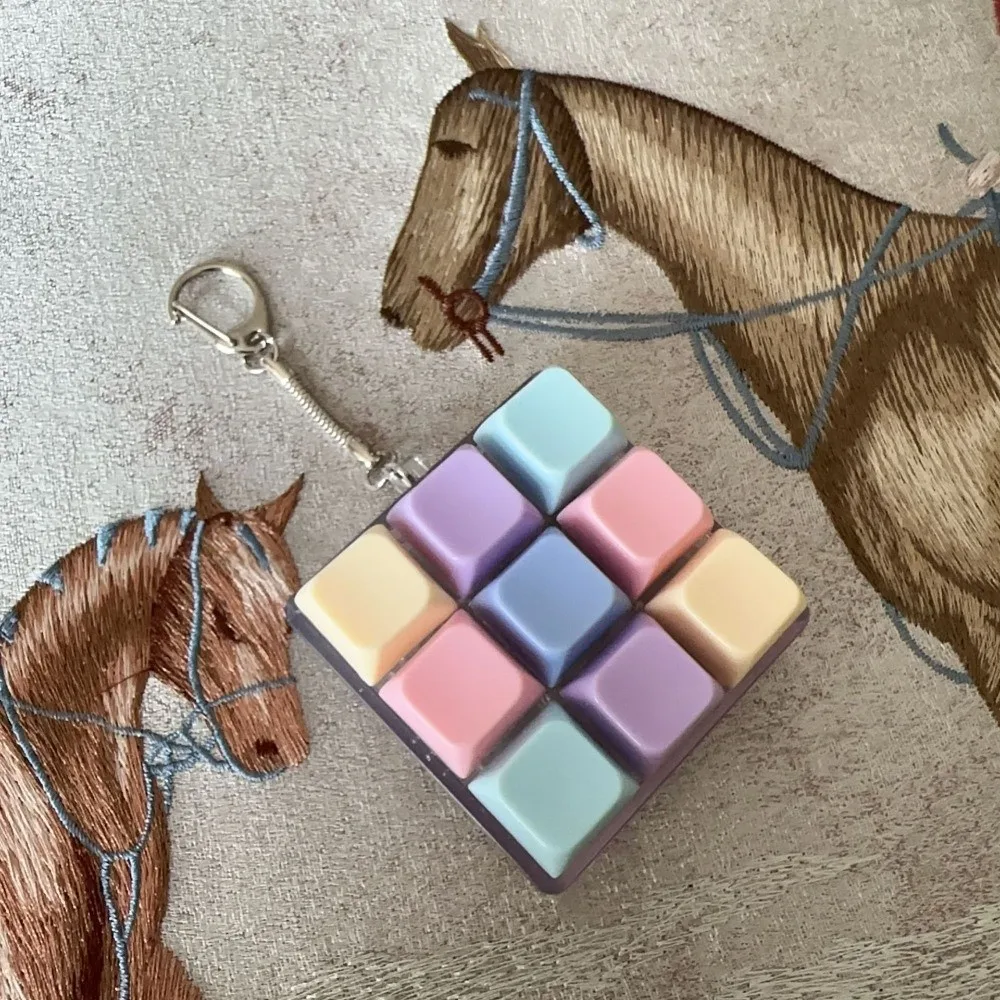 Fidget Keycap Toy Stress Relief Keychain