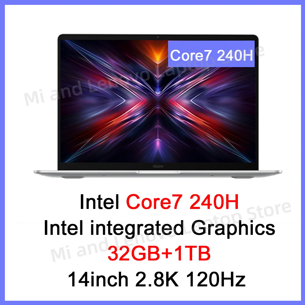 REDMI Book 14 2025 Core7-240H 32GB+1TB 14 inç 2.8K 120Hz Ekran