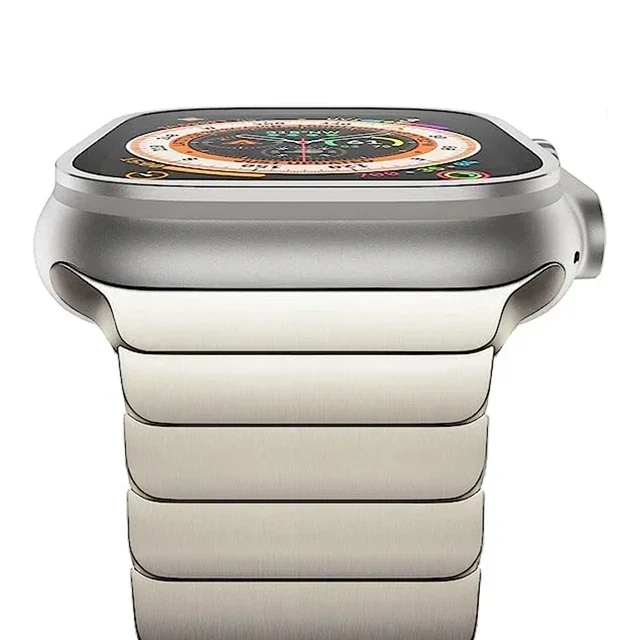 Sleek Titanium Color Stainless Steel Bracelet