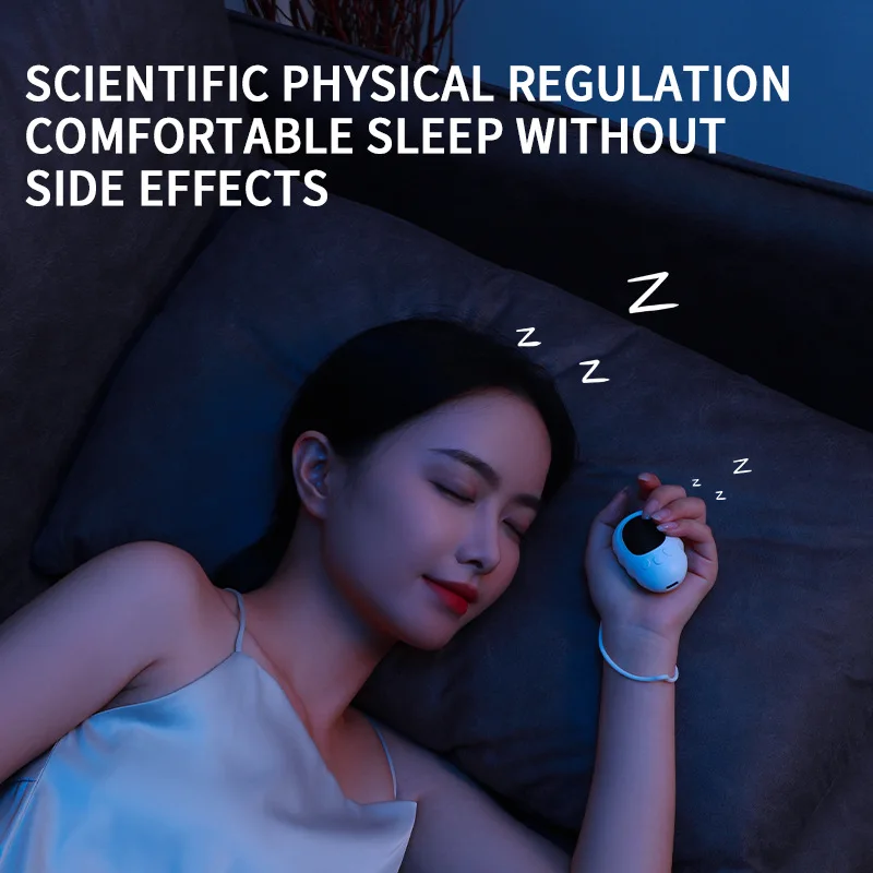 Handheld Sleep Aid Device Relaxation Pressure Relieve Insomnia Instrument Help Sleep Night Anxiety Therapy Relief Device sleeping instrument