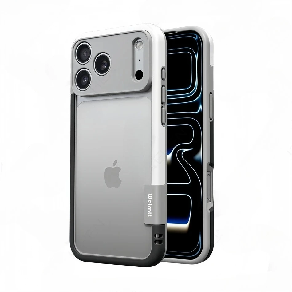 Silicone Frame Slim Bare-Bones Feel Shockproof Case with Full Camera Protection