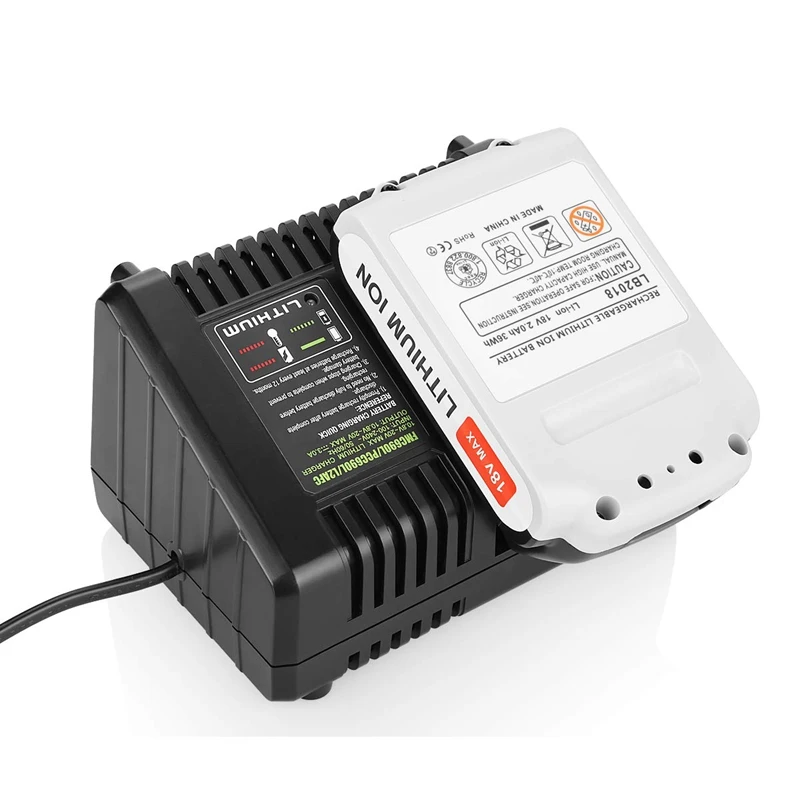 Lithium Battery Charger For Black Decker For Porter Cable For