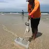 Sand Sifter Beach Sand Shifting Shovel Scoop Stainless Steel Beach Sifter, Sand Scoop Beach Rake, Shark Tooth Sifter Shovel 5