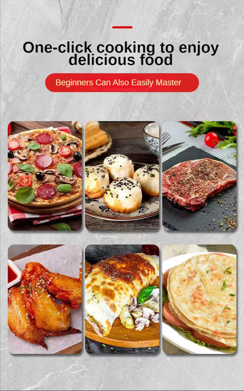 Description Picture 6 of item110V/220V Electric Pancake Maker Double-sided Heating Pizza Griddle crepe pan roti  Appliances for the kitchen Cooking utensils