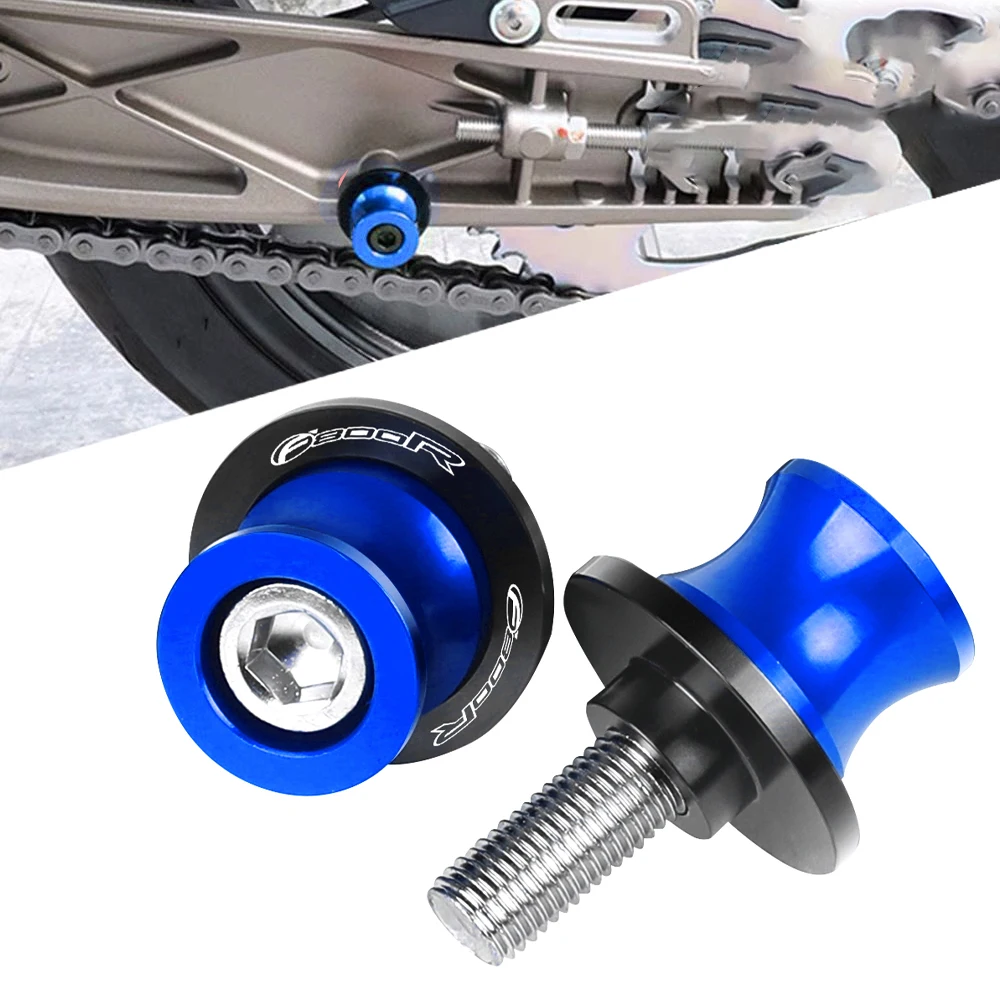 

For BMW F800R F 800 R 2009-2016 2010 2011 2012 2013 2014 2015 Motorcycle 8MM CNC Aluminum Swingarm Spools Stand Screws Slider