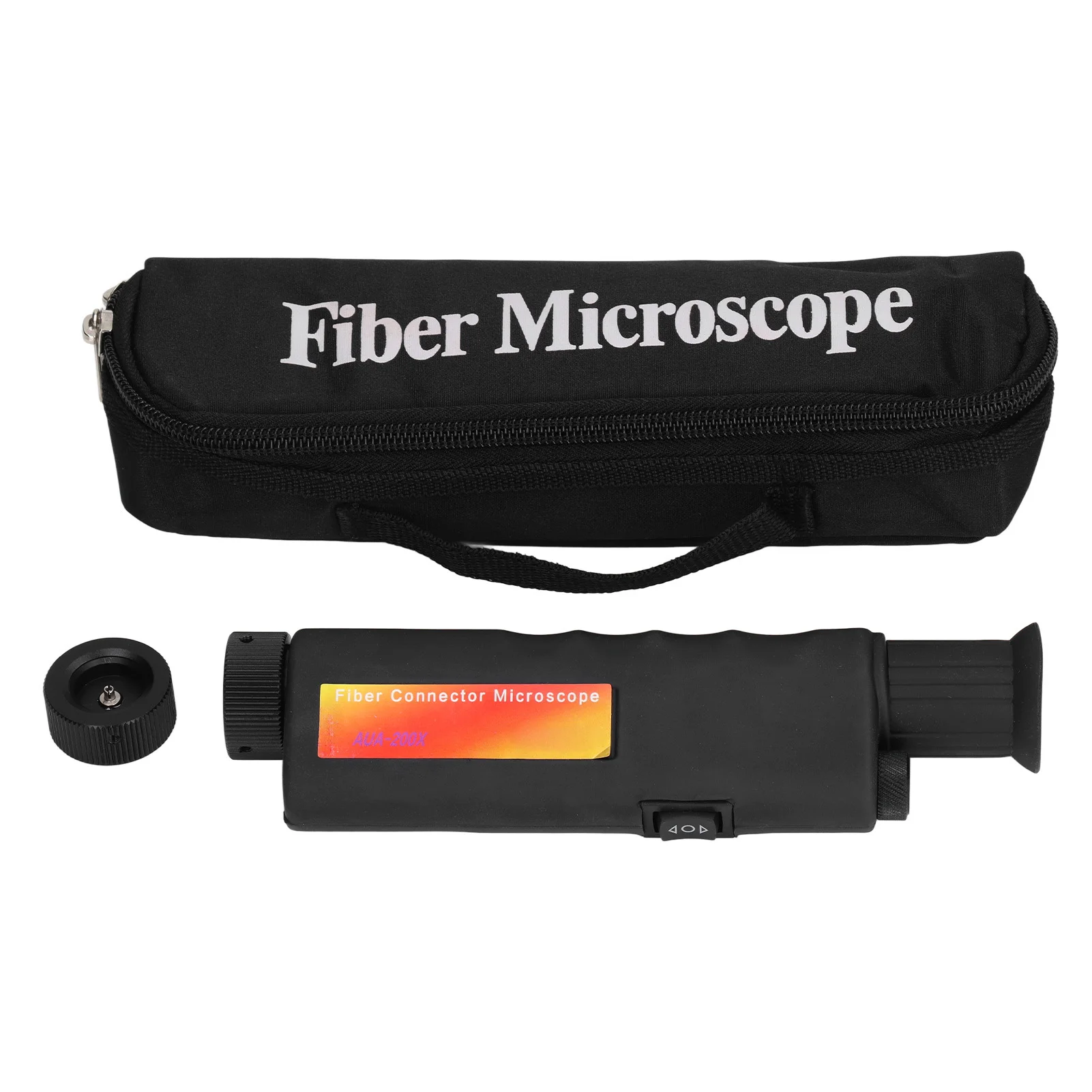 Handheld Fiber Optic Magnifier Comfortable Grip Fiber Optic Inspection