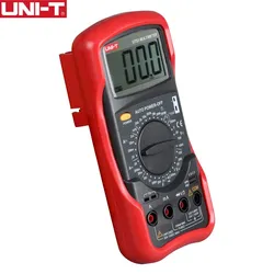Multimètres numériques Standard UT53, mesure de résistance, voltmètre DC/AC, ammètre ohmmètre, testeur LCD rétro éclairé, UNI T 