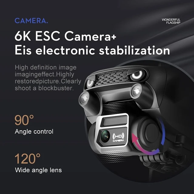 브러시리스 미니 드론: 4K/6K 카메라와 첨단 기술이 만나다