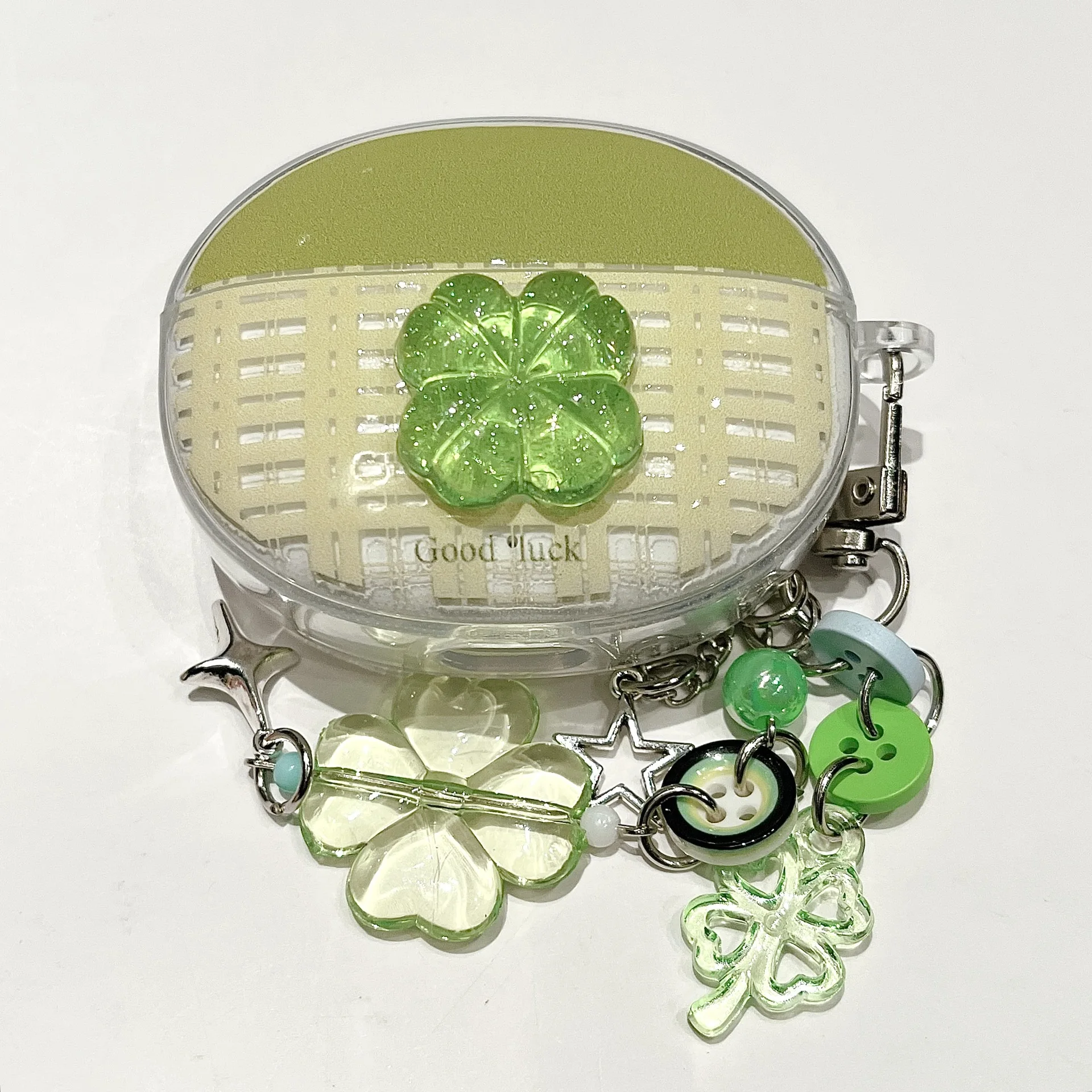 Cute Cartoon Flower Butterfly Shell Pendant Protective Cover