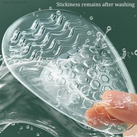 Coussinets de gel pour sandales et talons hauts, anti-frottement, antidérapants, semelles intérieures pour soulagement de la douleur, inserts de soin des pieds, coussinets de massage à particules pour chaussures 6