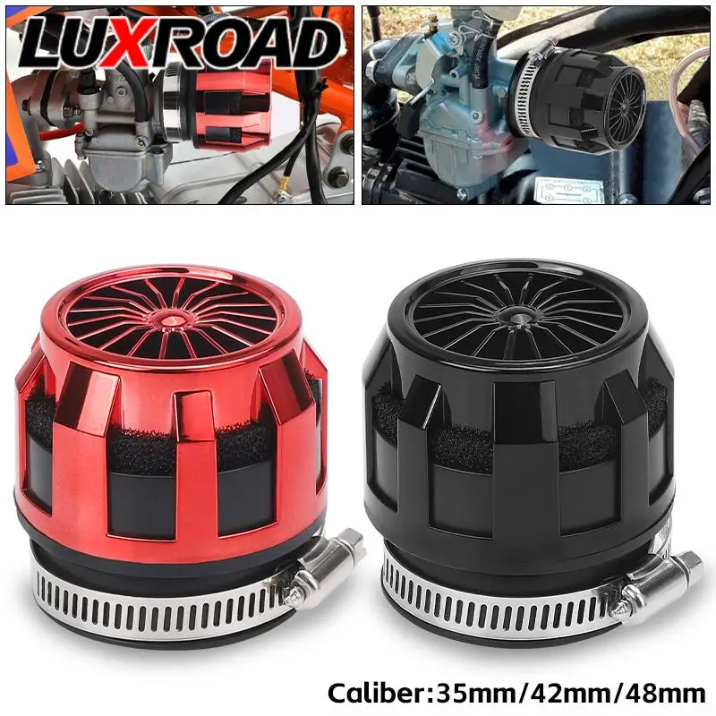 

Universal 35mm 42mm 48mm Motorcycle Motorbike Air Filter Cleaner For 50cc 110cc 125cc ATV PIT Dirt Bike For Honda Kawasaki
