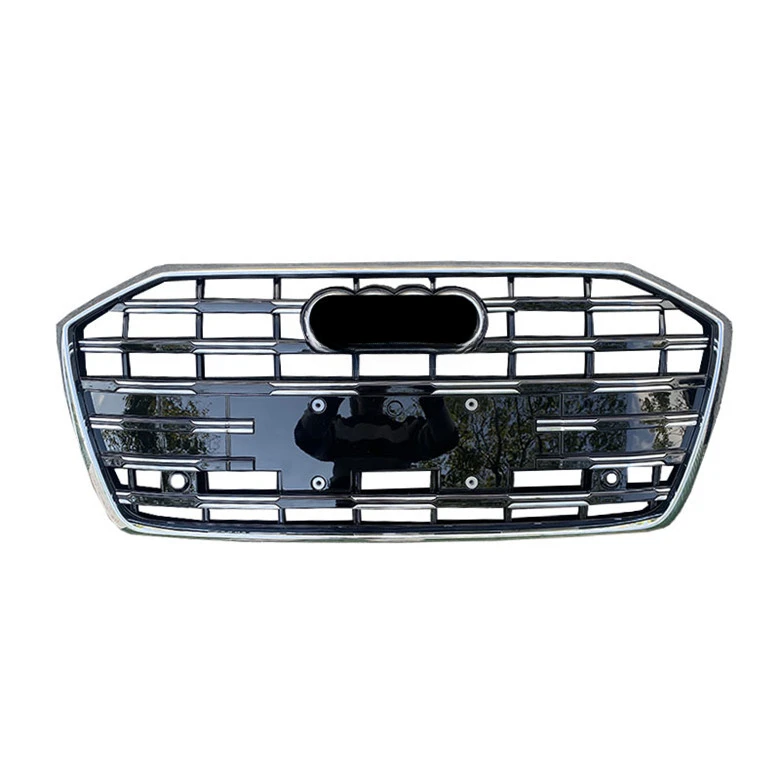 Suitable for A6L China Network 19-22 A6L Modified 23 24 New Front Bar Grille Fog Light Frame Tail Lip