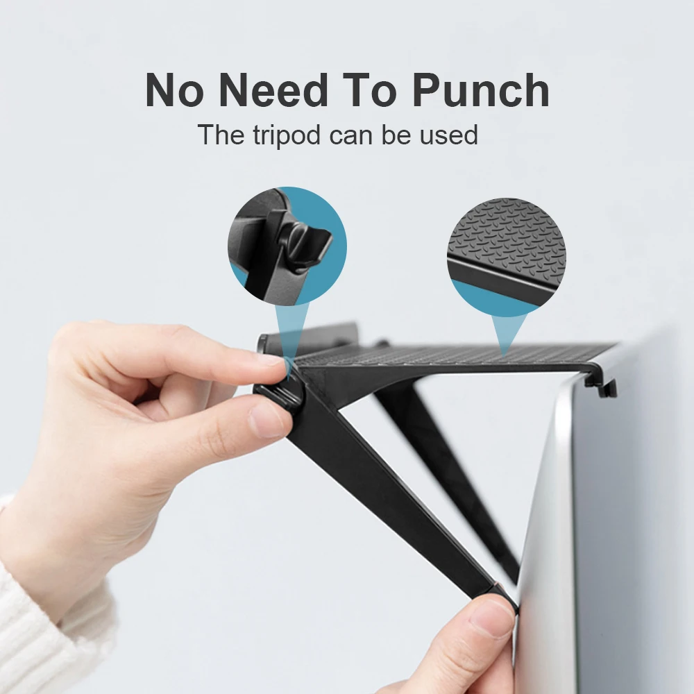 Adjustable TV Screen Top Shelf Rack Holder Computer Monitor Desktop Screen Top Shelf TV Buddy Organizer Home Office 