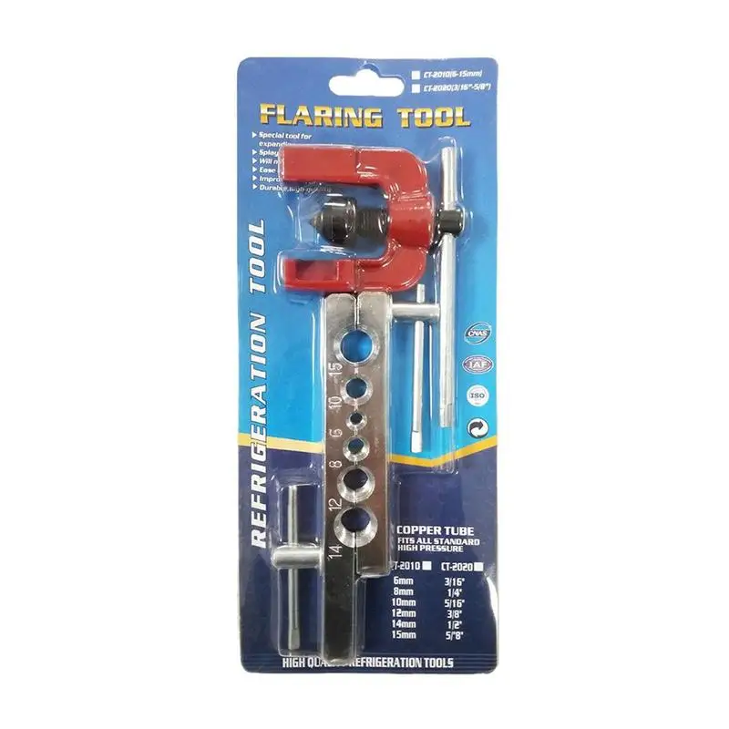 

Stainless Steel Manual Flaring Tool, Tubes Expander Devices, Pipe Cutter for Steel Reamer Device, Aluminum Tubes