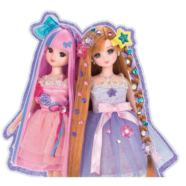 TAKARA TOMY Licca-chan Jewel Up Karen Princess Gorgeous Licca Friend Fashion Doll Toy for Cute Girl Gift 5