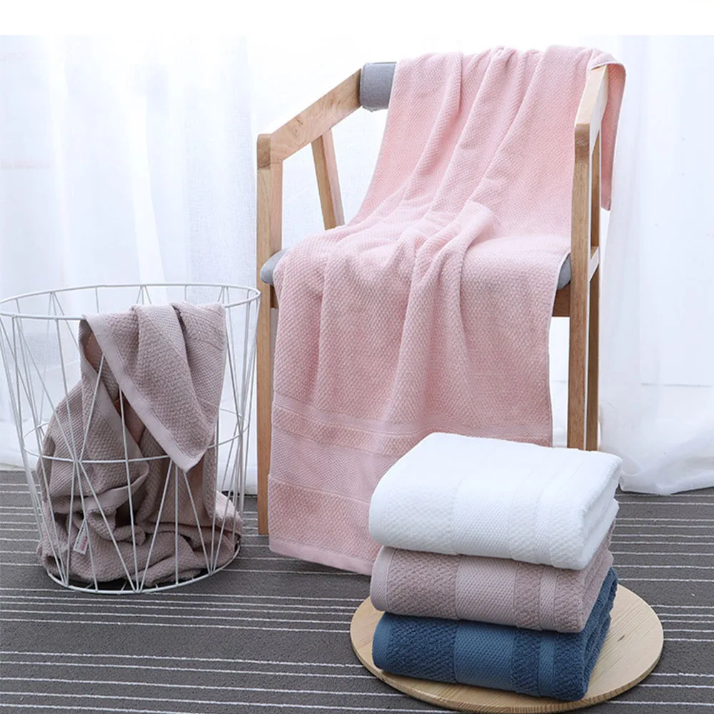 

100% Cotton Bathrobe Woman Shower Female Soft Bath Towel for Adults for Home Textiles Bath and Sauna Towels Bathroom 70*140cm