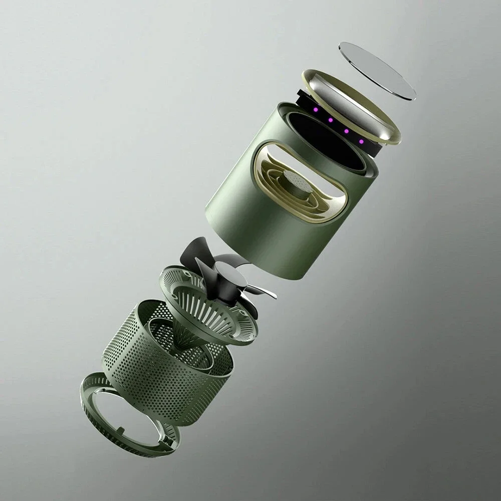 Youpin QIAOQINGTING USB 전기 모기 킬러 램프 프로 LED 라이트 곤충 트랩, 모기 퇴치 타이밍, Mi Home 앱 제어
