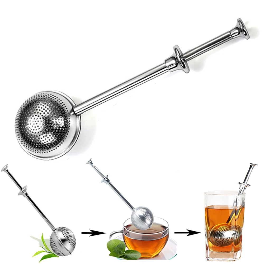 

Tea Infuser Sieve Tools For Spice Bags Infusor Stainless Steel Ball Tea Filter Maker Brewing Items Services Teaware Tea Strainer