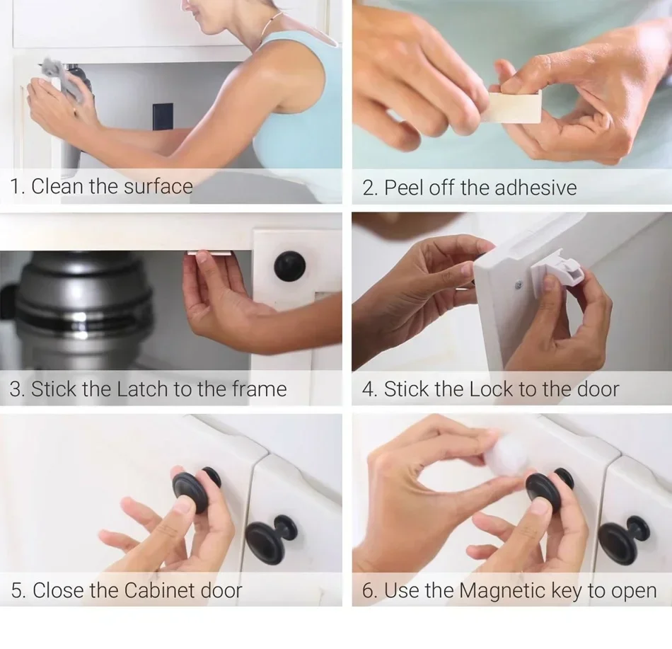 Magnetic Baby Safety Locks 4