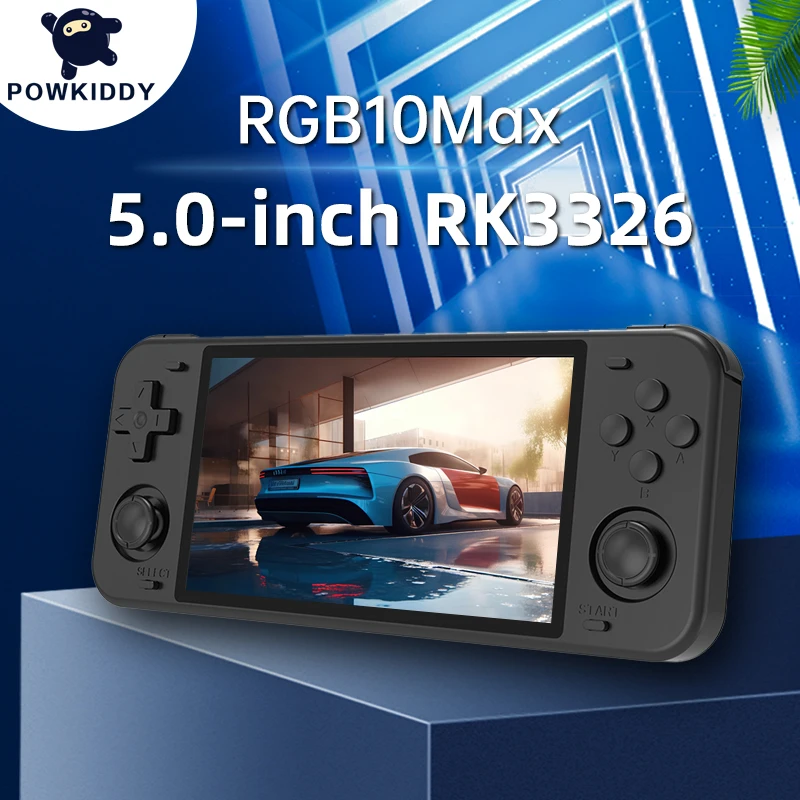 Powkiddy rgb10max retro Open-Source-System Handheld-Spiele konsole 