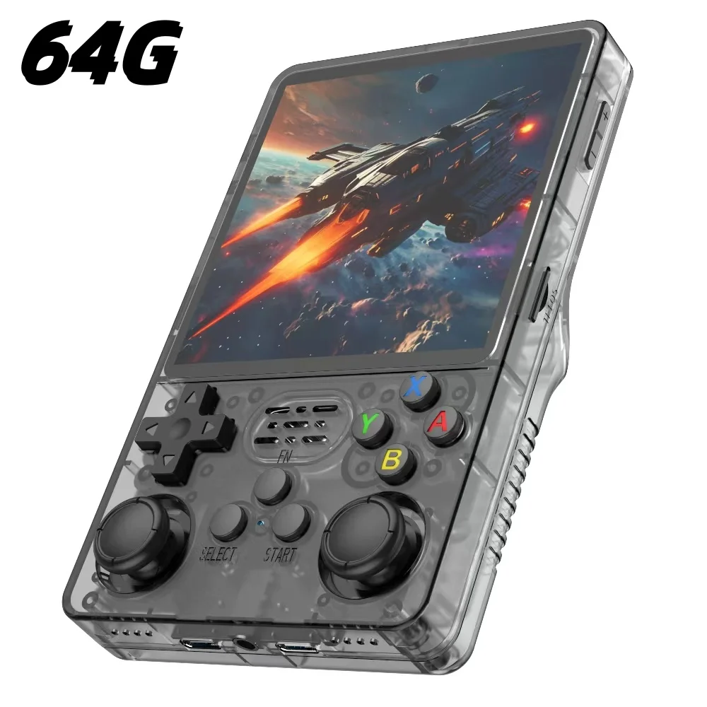 più WIFI 4 pollici Schermo grande Console di gioco retrò Sistema Linux Portatile Lettore video tascabile Giochi R36S Portatile Con_voghion.com