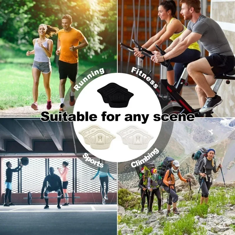 Insoles Patch Heel Pads for Sport Shoe Adjustable Size Feet Pad Pain Relief Cushion Insert Insole Heel Protector Sticker 2/24pcs shoe insoles heel patch insole shoe repair patches heel protector pads heel insoles shoe repair stickers heel protector patches shoe stickers shoe anti slip stickers