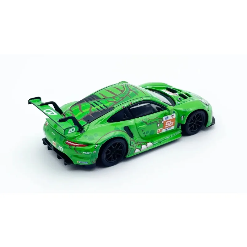 스파크 1:64 포르쉐 911 RSR AO 레이싱 2023 르망 56 렉시 로키 다이캐스트 자동차 모델