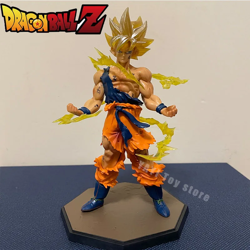 Hot Dragon Ball Son Goku Super Saiyan Anime Figure 16cm Goku DBZ
