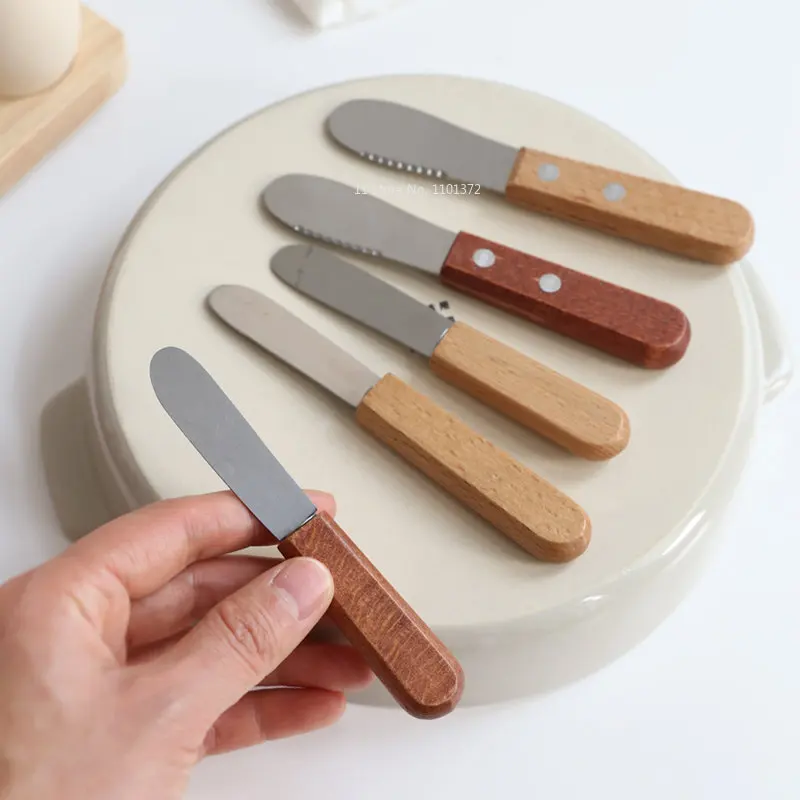 Butter Knife Bread Toast Knife Cheese Jam Peanut Butter Scraper Mini  Vertical Butter Sauce Knife Household Kitchen Tool Knife - AliExpress