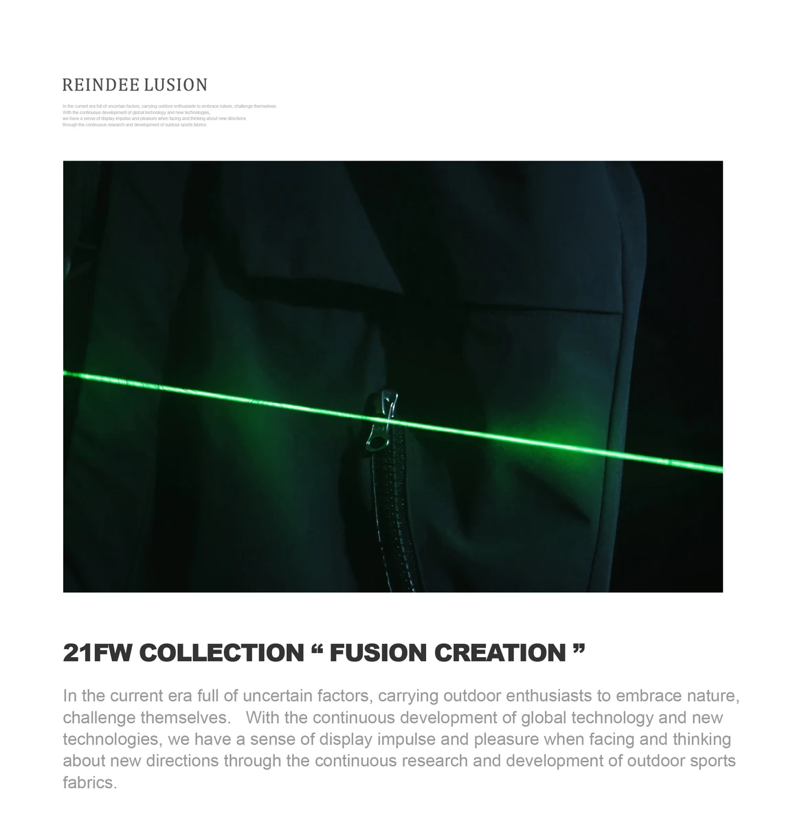 Reindee Lusion 21aw all environmental waterproof multi-pocket jacket four-form assault suit techwear functional